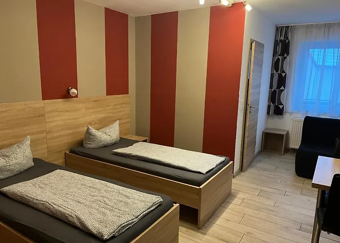 게스트하우스 Haus Roseneck-pension Am Stadtrand 볼켄